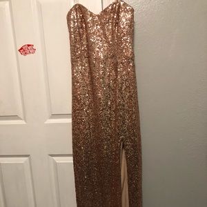 Beautiful Rose Gold Dress